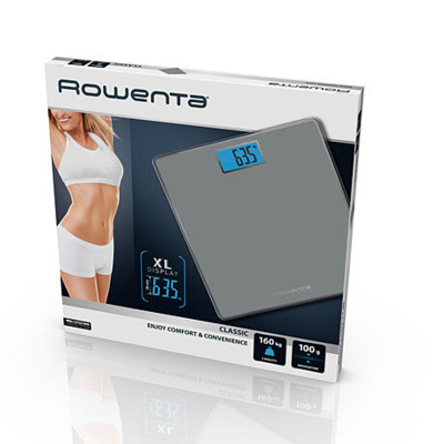 Báscula Rowenta Classic Plateada BS1500V0