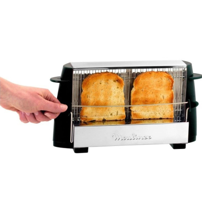 Tostadora Moulinex A15453, Negro, Multipan