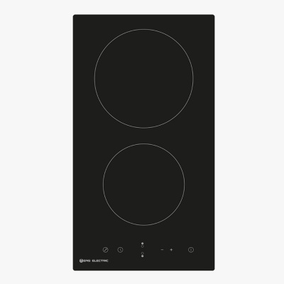 Vitrocerámica 30 cm 2 zonas de cocinado