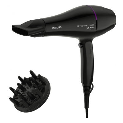 Secador Philips Pro velocidad 130 km/h. DryCare BHD274/00