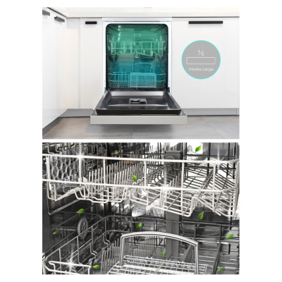 Lavavajillas 12 servicios E Inox