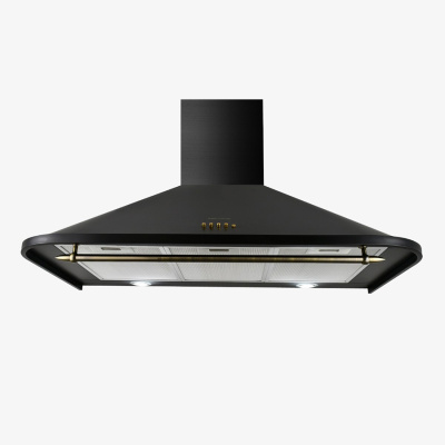 Campana de pared estilo rústico de 60 y 90 cm color negra o crema