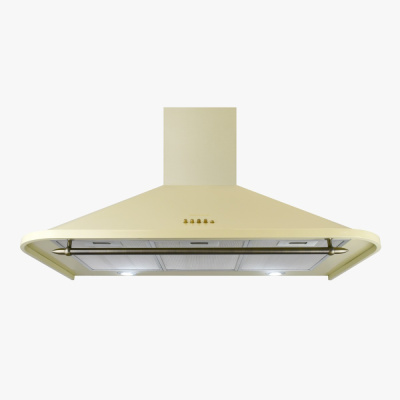 Campana de pared estilo rústico de 60 y 90 cm color negra o crema