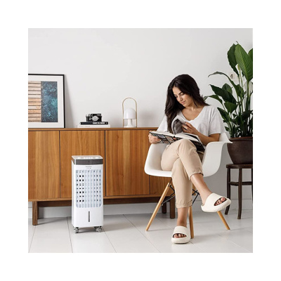 Climatizador evaporativo Taurus R403, 3 velocidades, función oscilación, 270 m³/h, 80 W