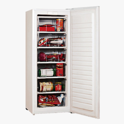 Congelador vertical 1 puerta 143x56 cm F Blanco