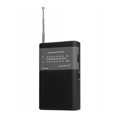 Sunstech RPS42 Portátil Analógica Negro radio