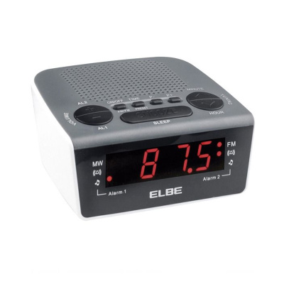 Radio despertador digital Elbe con radio AM/FM CR932