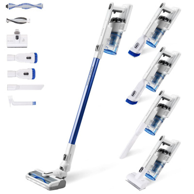 Aspiradora de escoba Taurus ULTIMATE GO ANIMAL, 22,2V, Especial mascotas, 40 min. autonomía