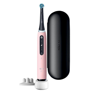 Cepillo dental eléctrico ORAL-B IO5S, Rosa-negro, 5 modos de limpieza