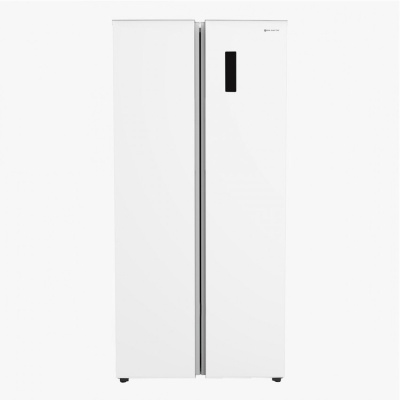 EMSS188W Frigorífico americano 181x84 cm 2 puertas F Blanco