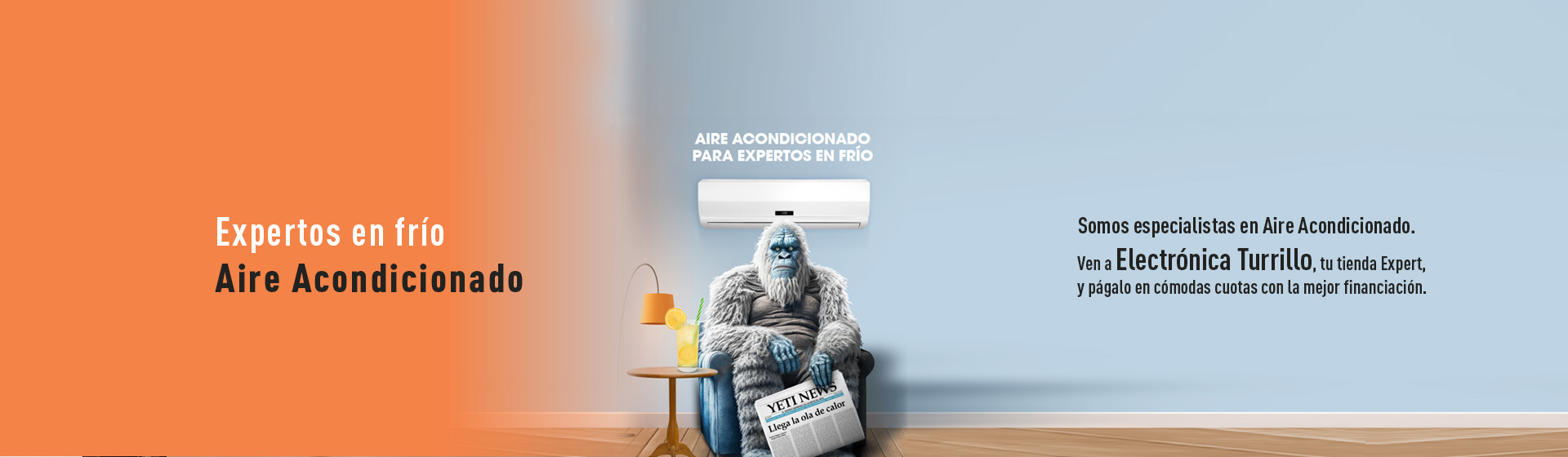 Aire Acondicionado en Tienda Expert de Electrónica Turrillo de Ciudad Real